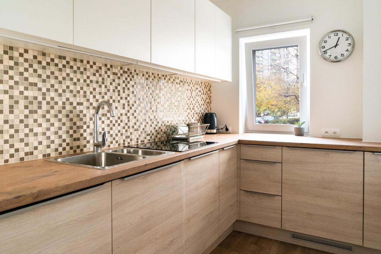 Warsaw Concierge Waszyngtona Park Appartement Buitenkant foto